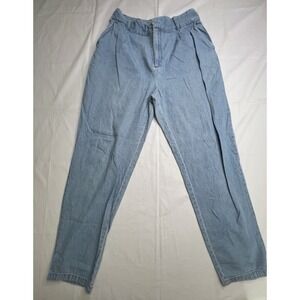 Zara Women's Basic Denim Jeans Blue Women's Size L